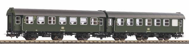PIKO 58266 - H0 - 2-tlg. Umbauwagen-Set B3yg & B3yg, DB, Ep. IV